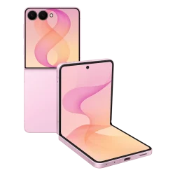Samsung Galaxy Z Flip8 5G Pink 512GB foldable smartphone viewed from front and back