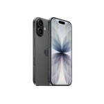 Front and back view of the Apple iPhone 17 in Black